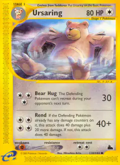 Ursaring 110/144 Common card from Skyridge
