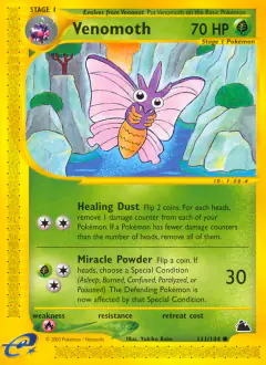 Venomoth 111/144 Common card from Skyridge