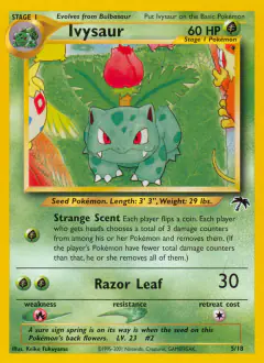 Ivysaur 5/18 card from Southern Islands