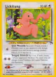 Lickitung 16/18 card from Southern Islands