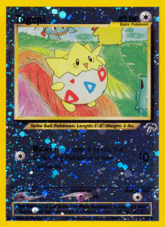 Togepi 4/18 card from Southern Islands