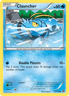 Clauncher 33/114 Common card from Steam Siege