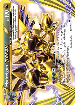 Hydreigon BREAK 87/114 Rare BREAK card from Steam Siege