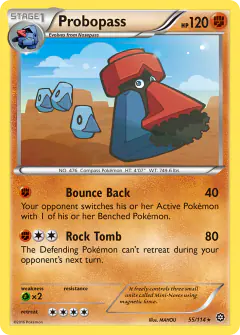 Probopass 55/114 Rare card from Steam Siege