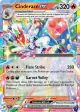Cinderace ex 028/142 Double Rare card from Stellar Crown