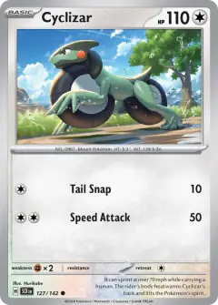 Cyclizar 127/142 Common card from Stellar Crown
