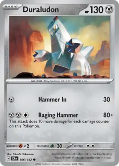 Duraludon 106/142 Common card from Stellar Crown