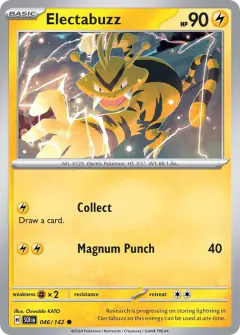 Electabuzz 046/142 Common card from Stellar Crown