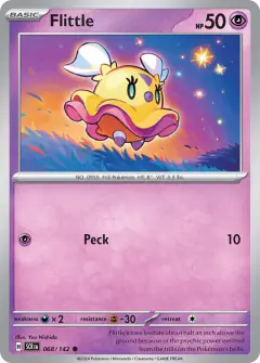 Flittle 068/142 Common card from Stellar Crown