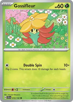 Gossifleur 010/142 Common card from Stellar Crown