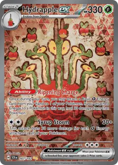 Hydrapple ex 167/142 Special Illustration Rare card from Stellar Crown