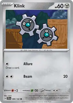 Klink 099/142 Common card from Stellar Crown
