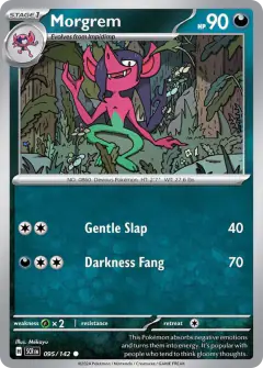 Morgrem 095/142 Common card from Stellar Crown