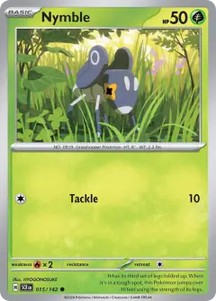 Nymble 015/142 Common card from Stellar Crown
