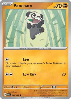 Pancham 085/142 Common card from Stellar Crown