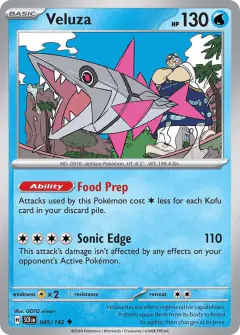 Veluza 045/142 Uncommon card from Stellar Crown
