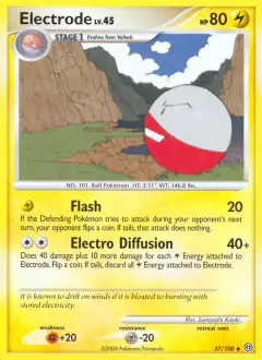 Electrode 37/100 Uncommon card from Stormfront