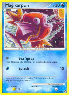 Magikarp 65/100 Common card from Stormfront