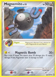Magnemite 66/100 Common card from Stormfront