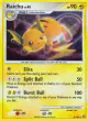 Raichu 8/100 Rare Holo card from Stormfront
