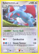 Salamence 24/100 Rare card from Stormfront