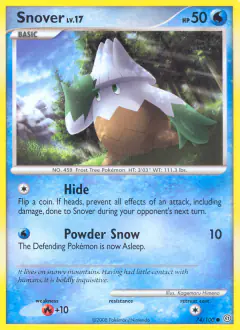Snover 74/100 Common card from Stormfront