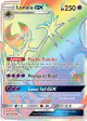 Lunala-GX 153/149 Rare Rainbow card from Sun & Moon Base