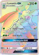 Lurantis-GX 150/149 Rare Rainbow card from Sun & Moon Base