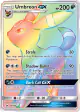 Umbreon-GX 154/149 Rare Rainbow card from Sun & Moon Base