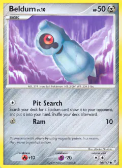 Beldum 90/147 Common card from Supreme Victors