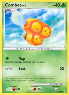 Combee 99/147 Common card from Supreme Victors