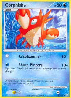 Corphish 100/147 Common card from Supreme Victors