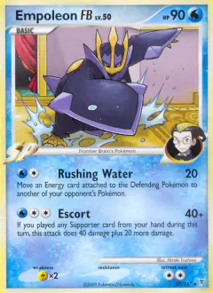 Empoleon FB 27/147 Rare card from Supreme Victors