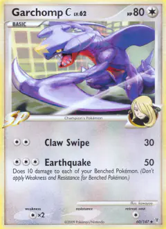Garchomp C 60/147 Uncommon card from Supreme Victors