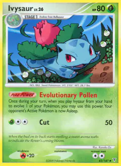 Ivysaur 62/147 Uncommon card from Supreme Victors