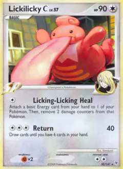 Lickilicky C 30/147 Rare card from Supreme Victors