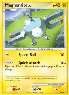 Magnemite 111/147 Common card from Supreme Victors