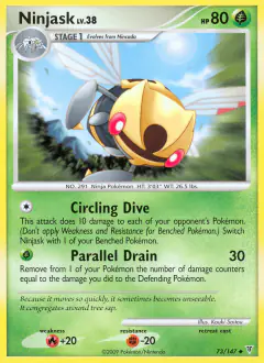 Ninjask 73/147 Uncommon card from Supreme Victors