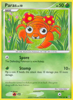 Paras 119/147 Common card from Supreme Victors