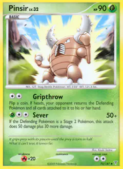 Pinsir 75/147 Uncommon card from Supreme Victors