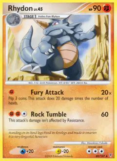 Rhydon 80/147 Uncommon card from Supreme Victors
