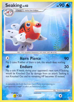 Seaking 43/147 Rare card from Supreme Victors