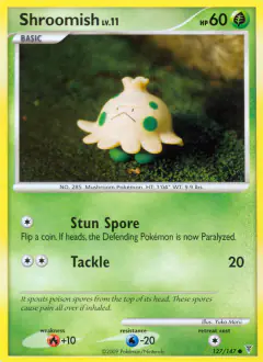 Shroomish 127/147 Common card from Supreme Victors