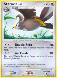 Staravia 85/147 Uncommon card from Supreme Victors