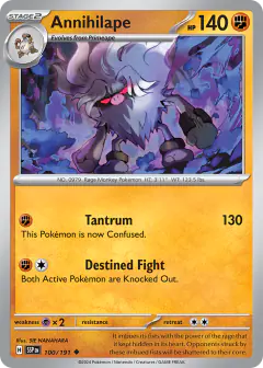 Annihilape 100/191 Uncommon card from Surging Sparks