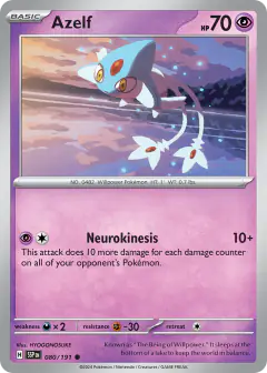 Azelf 080/191 Common card from Surging Sparks