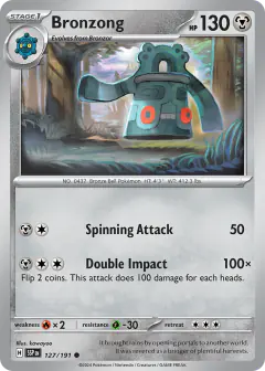 Bronzong 127/191 Common card from Surging Sparks