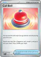 Call Bell 165/191 Uncommon card from Surging Sparks