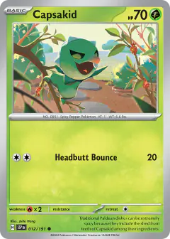 Capsakid 012/191 Common card from Surging Sparks