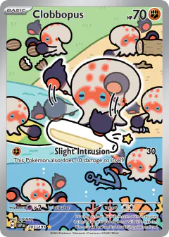 Clobbopus 207/191 Illustration Rare card from Surging Sparks